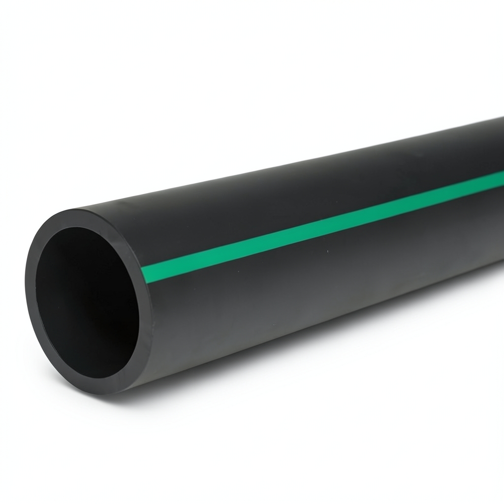 أنابيب بلاستيك HDPE ضغط 10 بار PE 63 قطر خارجي 315 مم SDR 11 لون أسود