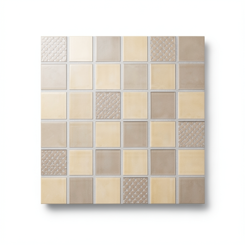 Decorative Square Porcelain Floors 30×30 cm, Club Model