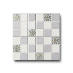 ارضيات بورسلان ديكور مربع 30×30 سم، ألوان متعددة