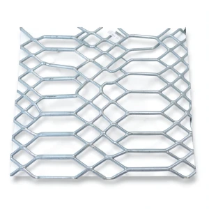 Hot Rolled Expanded Metal Sheet Flattened, Wire Diameter 2.8 mm, Width 1.22 M, Length 6 M