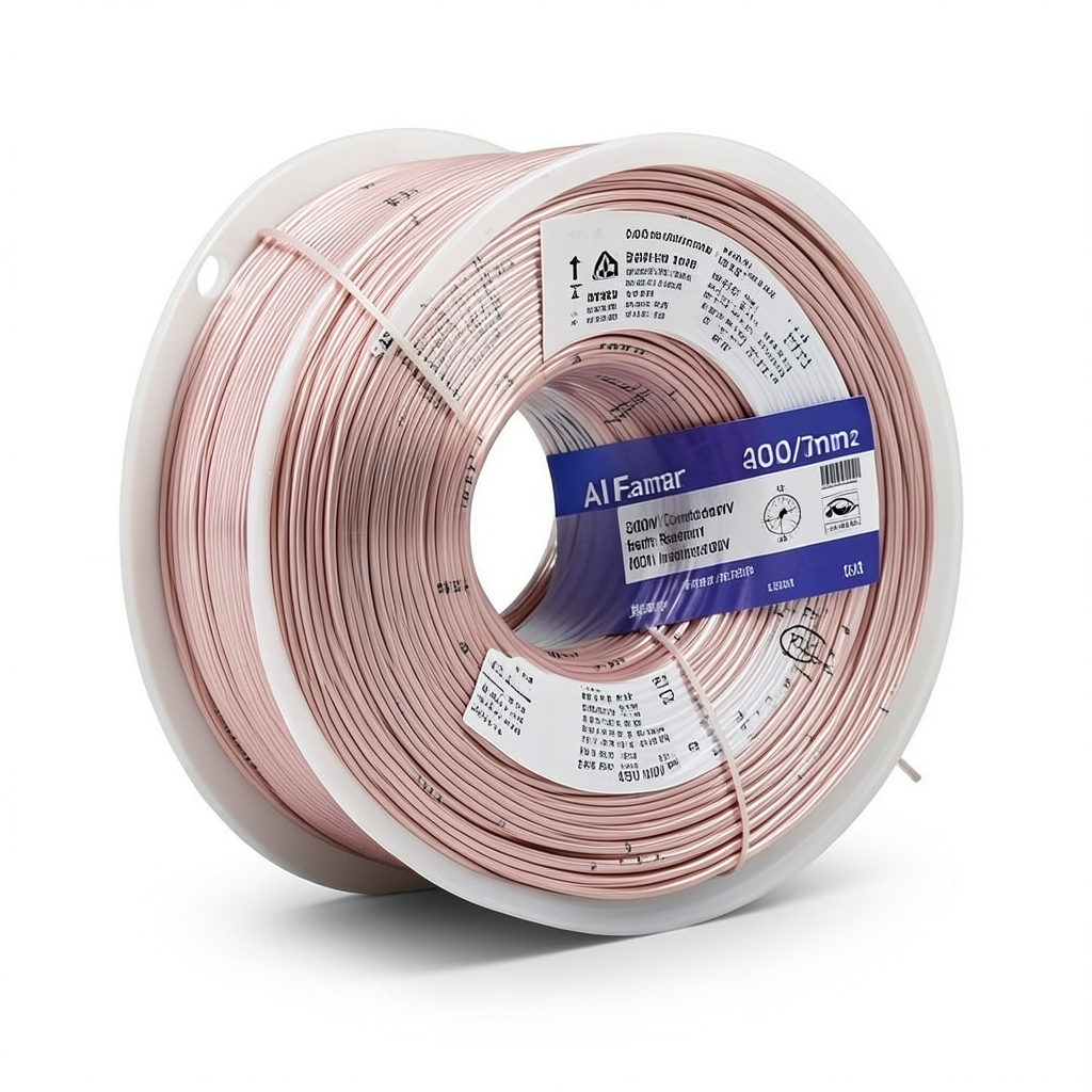 300mm2 Stranded Wire 450/750V Copper Conductor Heat Resistant PVC Insulated 300ft | Al Fanar