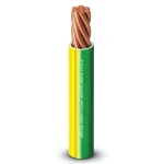 Stranded Electrical Wire 25 mm 450/750V Copper Conductor Heat Resistant PVC Insulated, Yellow/Green | Al Fanar