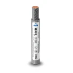 THHN/THWN Copper Cable PVC 105°C Insulation 5.26 mm² Diameter 3.9 mm 600 V Length 250 Ft Gray | Al Fanar