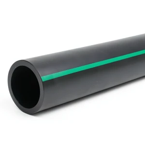 HDPE Pipe Nominal Pressure 10 Bar PE 63 OD 200 mm SDR 11 Black