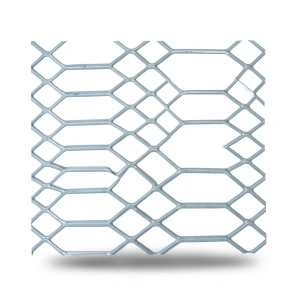 Hot Rolled Expanded Metal Sheet 2.8 mm Thickness, 1.22 M Width, 2 M Length, Jawhara Shape