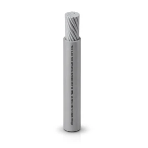 THHN/THWN Copper Cable PVC 105°C Insulation 1.31 mm² 2.5 mm Diameter 600 V 300 Ft Gray | Al Fanar