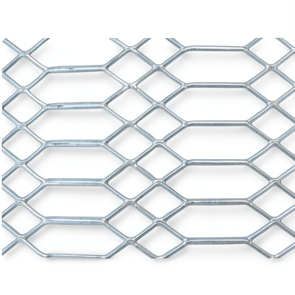 Hot Rolled Expanded Metal Wiremesh 2.8 mm Thickness, 1.22 M Width, 5 M Length