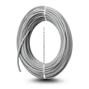 كابل نحاس THHN/THWN معزول PVC 105°C الفنار مقاس 1.31 مم² قطر 2.5 مم 600 فولت طول 250 قدم رمادي | شركة الفنار