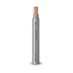 THHN/THWN Copper Cable PVC 105°C Insulation 0.82 mm² 2.2 mm Diameter 600 V 300 Ft Gray | Al Fanar