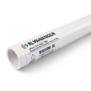 UPVC Plastic Pipes 2 Inch Thickness 1.85 mm Pressure 8.6 Bar White | Al Watania Plastics