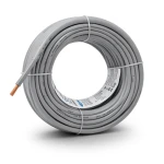 THHN/THWN Copper Cable PVC 105°C Insulation 1.31 mm² Size 2.5 mm Diameter 600 V 500 Ft Gray | Al Fanar