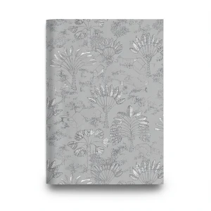 Wallpaper Leaves Design 1.005x53 cm Gray, Model Tribute