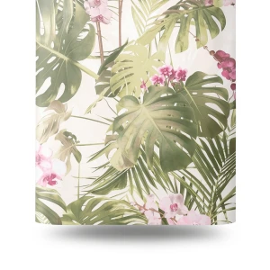 Wallpaper Leaves Design 1.005x53 cm Rosy Color, Model Myriad