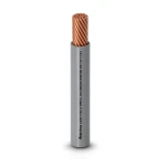 THHN/THWN Copper Cable PVC 105°C Insulation Alfanar Size 1.31 mm² Diameter 2.5 mm 600 V Length 250 Ft Gray | Al Fanar