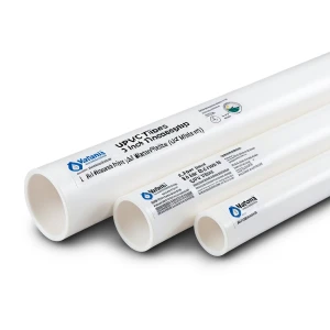 مواسير UPVC مقاس 3 إنش سمك 2.74 مم ضغط 8.6 بار أبيض | بلاستيك الوطنية