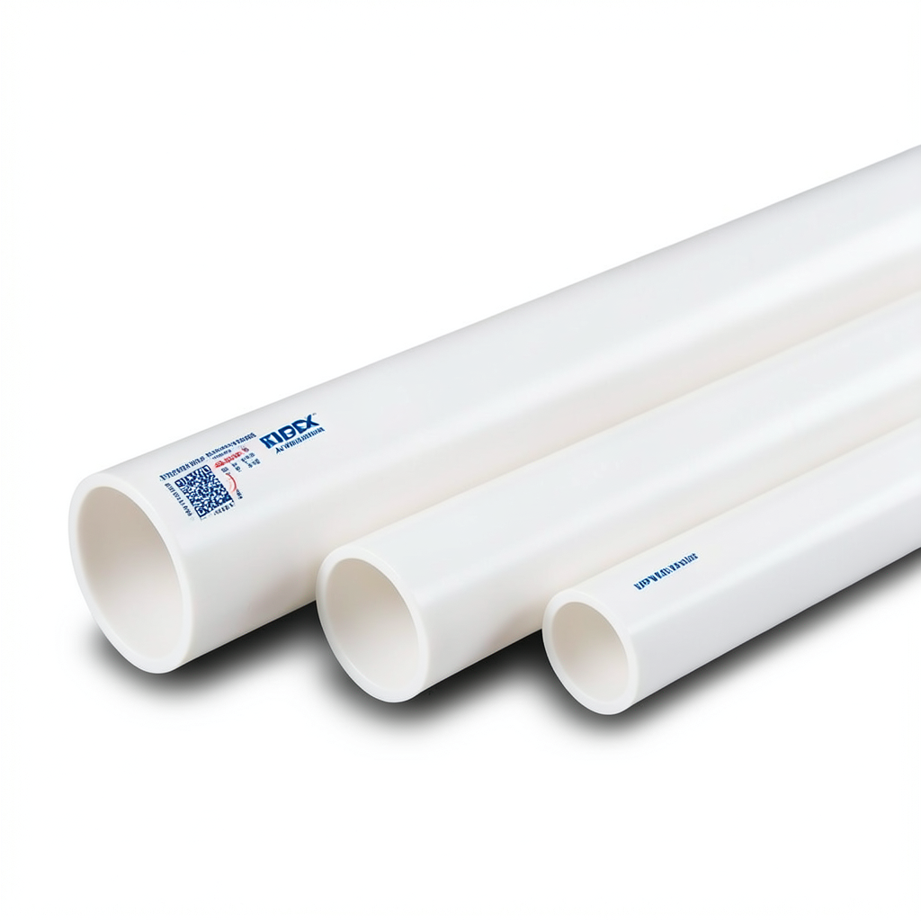 UPVC Plastic Pipes 4 inch Thickness 3.51 mm Pressure 8.6 Bar White | Al Watania Plastics