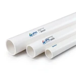 UPVC Pipes Nominal Pressure 8.6 Bar Size 6 inch Thickness 5.18 mm White | Al Watania Plastics