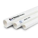 UPVC Pipes 1 Inch 13.8 Bar Pressure 1.60 mm Thickness White | Al Watania Plastics