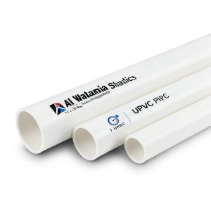 أنابيب UPVC مقاس 1 إنش ضغط 13.8 بار سمك 1.60 مم أبيض | بلاستيك الوطنية