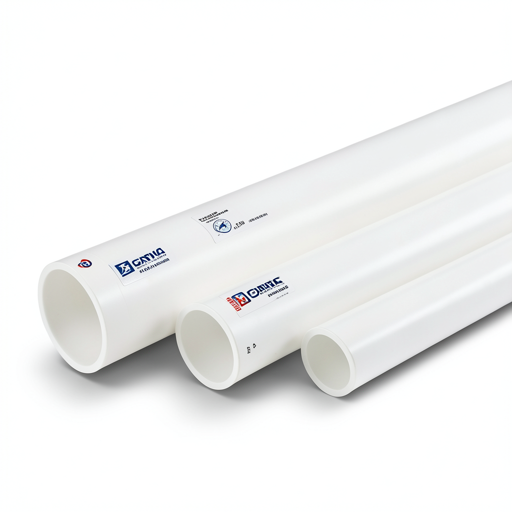 مواسير UPVC مقاس ¼ 1 إنش ضغط اسمي 13.8 بار سمك 2.01 مم أبيض | بلاستيك الوطنية
