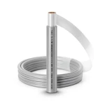 كابل نحاس THHN/THWN عزل PVC 105°C مقاس 5.26 مم² قطر 3.9 مم طول 500 قدم لون رمادي | شركة الفنار