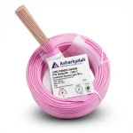 1 AWG Stranded Copper Wire PVC Insulation 105°C, Pink, 600V, 500 ft | Asharqiyah Cables Company for Industry