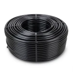HDPE Plastic Coil Pipe 6.3 Bar Pressure, Outer Diameter 110 mm, Thickness 4.2 mm, Black