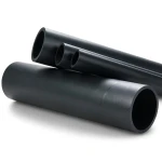 HDPE Pipe Pressure 16 Bar PE 80 Size 500 mm SDR 9 Thickness 55.8 mm Black