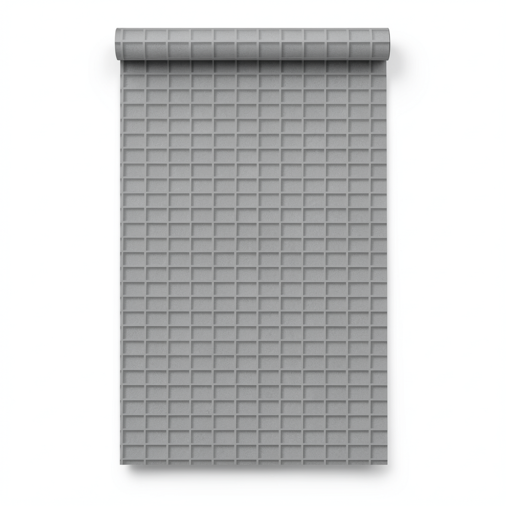 Dutch Geometric Wallpaper 10m x 0.53m Grey, Model 218403
