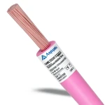 10 AWG Stranded Copper Electrical Wire, PVC Insulated 105°C, Pink, 600 Volts, 2500 ft | Asharqiyah Cables Company for Industry