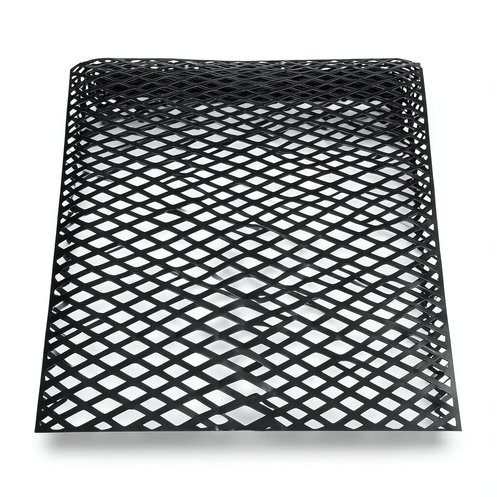 Hot Rolled Black Steel Expanded Metal Mesh Thickness 1.5 mm Width 1.22 m Length 2 m