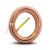 كابل نحاس THHN/THWN معزول PVC 105 درجة مئوية MM 600 قطر 2.7 مم 600 فولت 300 قدم أصفر مع أخضر | شركة الفنار - Image 1