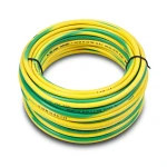 كابل نحاس THHN/THWN معزول PVC 105 درجة مئوية قطر 2.7 مم طول 250 قدم أصفر مع أخضر | شركة الفنار