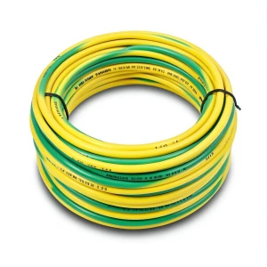 كابل نحاس THHN/THWN معزول PVC 105 درجة مئوية قطر 2.7 مم طول 250 قدم أصفر مع أخضر | شركة الفنار