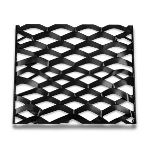Hot Rolled Black Steel Expanded Metal Mesh Thickness 1.7 mm Width 1.22 m Length 4 m