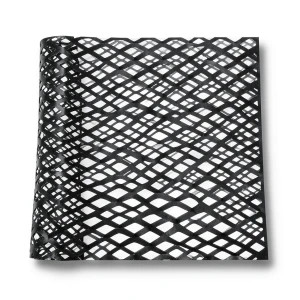 Hot Rolled Black Steel Expanded Metal Mesh 1.7 mm Thickness 1.22m Width 2 meter Length
