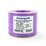 16 AWG Stranded Copper Wire PVC Insulated 105°C, Purple, 600V, 2500 ft | Asharqiyah Cables Company for Industry
