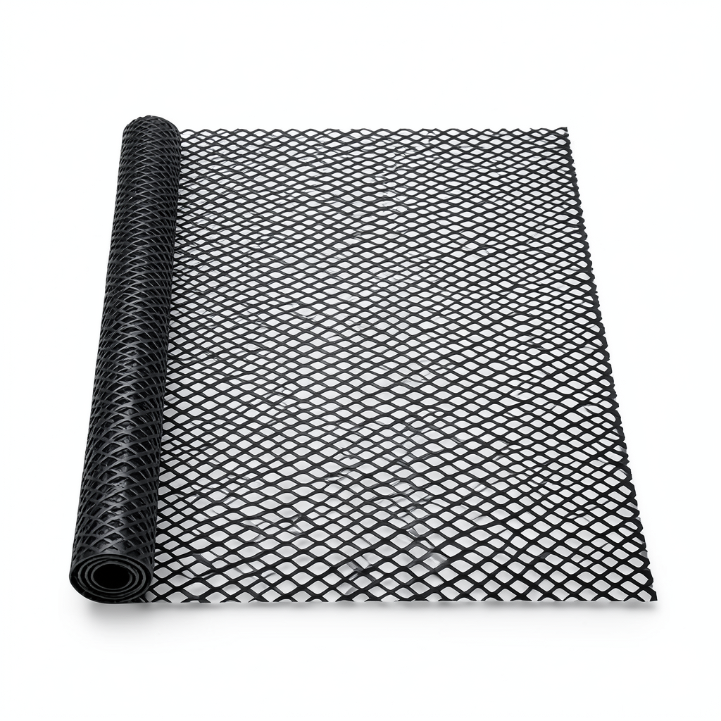 Hot Rolled Black Steel Expanded Metal Mesh Thickness 1.7 mm Width 1.22 m Length 7 m