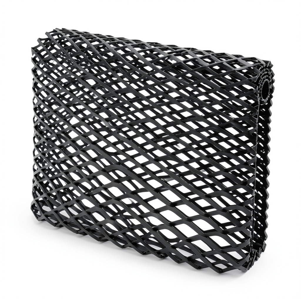 Hot Rolled Black Steel Expanded Metal Mesh Thickness 1.7 mm Width 1.22 m Length 4 m