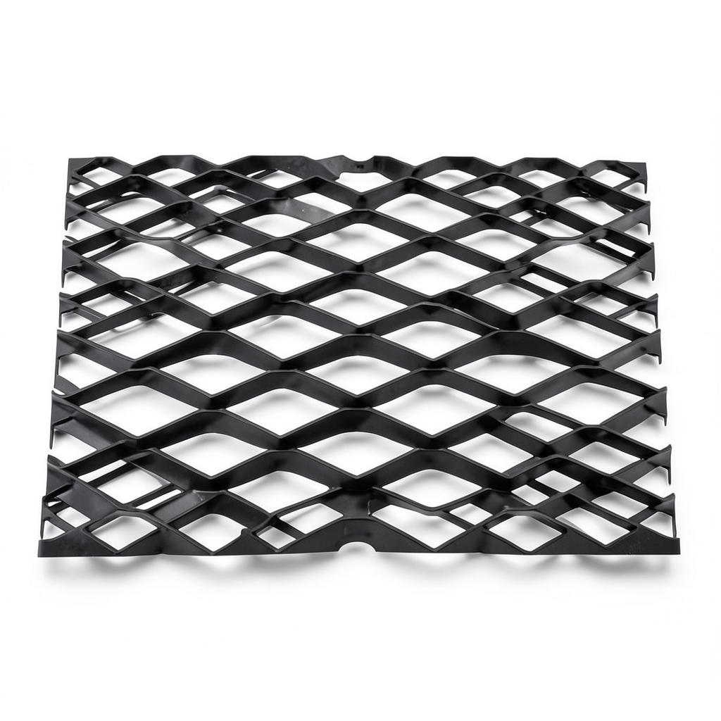 Hot Rolled Black Steel Expanded Metal Mesh 1.7 mm Thickness 1.22m Width 5m Length