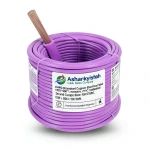 8 AWG Stranded Copper Electrical Wire PVC Insulated 105°C Purple 600V 500ft | Asharqiyah Cables Company for Industry
