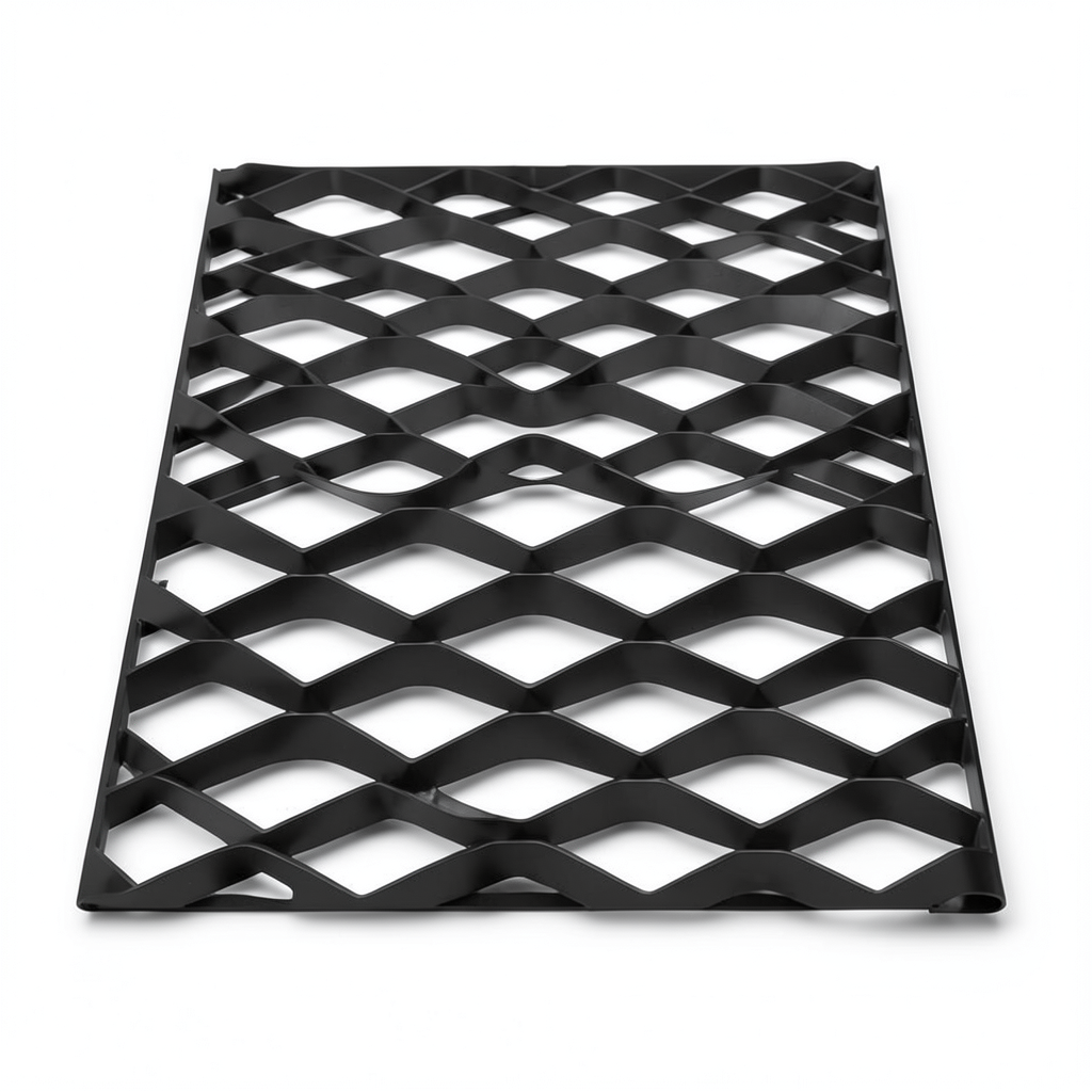 Hot Rolled Black Steel Expanded Metal Mesh 1.8 mm Thickness 1.22 m Width 1 m Length