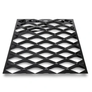 Hot Rolled Black Steel Expanded Metal Mesh Thickness 1.8 mm Width 1.22 m Length 3 m