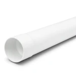 مواسير UPVC ضغط 12 بار مقاس 3 إنش سمك 5.3 مم لون أبيض