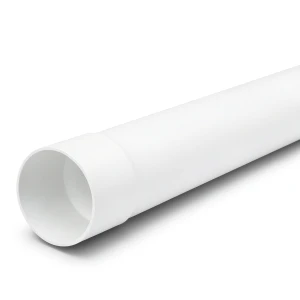 UPVC Pipe PN 12 Bar Size 3 inch Thickness 5.3 mm White Color