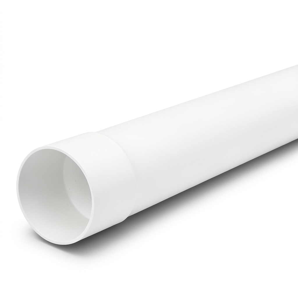UPVC Pipe PN 12 Bar Size 3 inch Thickness 5.3 mm White Color