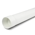 أنابيب UPVC ضغط 15 بار مقاس 1 إنش سماكة 2.8 ملم لون أبيض