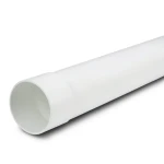 مواسير UPVC ضغط 15 بار مقاس 1/2 1 إنش سماكة 3.7 ملم لون أبيض