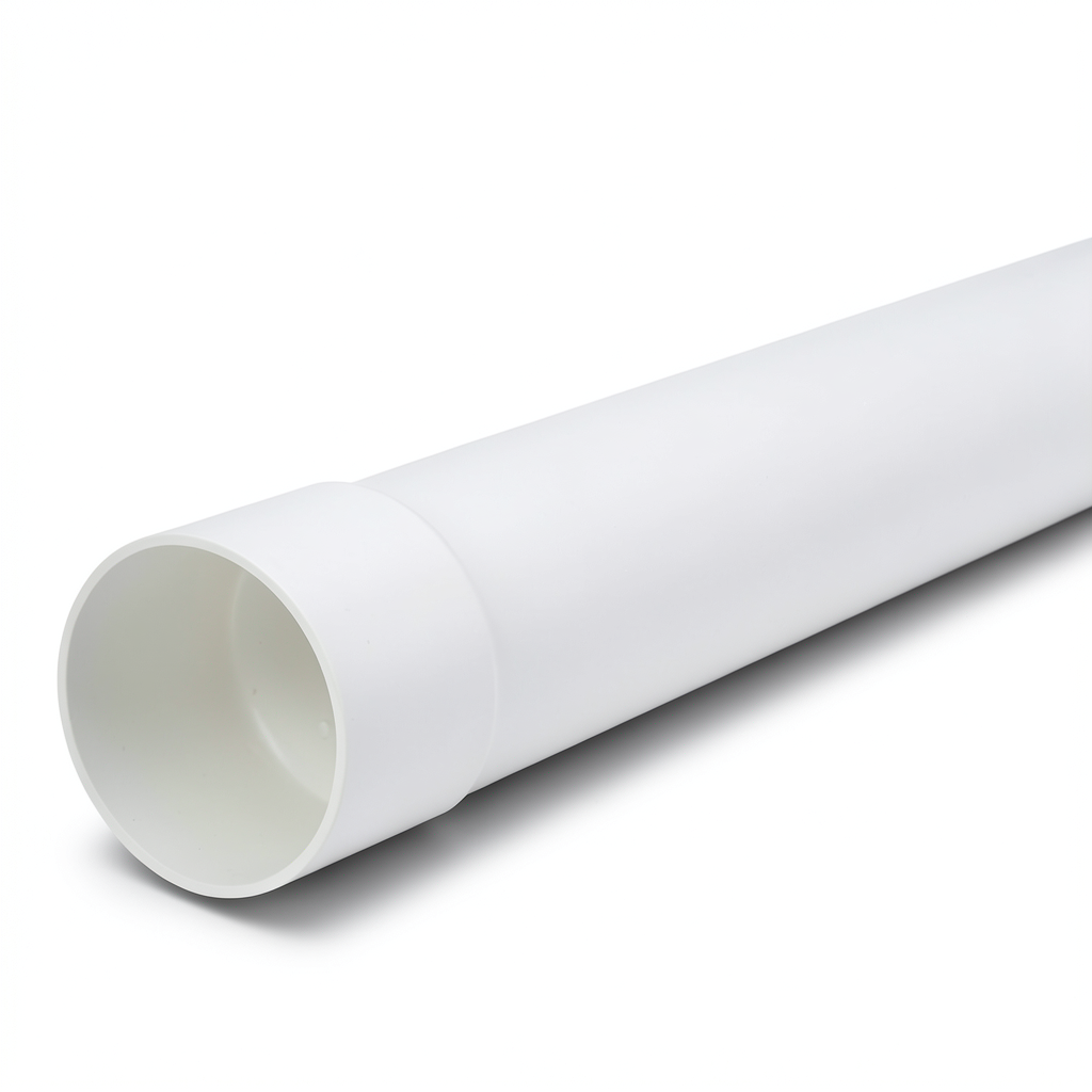 UPVC Pipe PN 15 Bar Size 3 inch Thickness 6.6 mm White Color