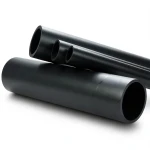 HDPE Pipe Pressure 10 Bar PE 80 Outside Diameter 710 mm Thickness 52.2 mm Black